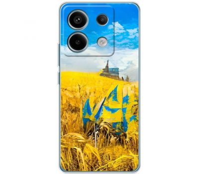 Чохол для Xiaomi Redmi Note 13 5G MixCase патротичні пшениця