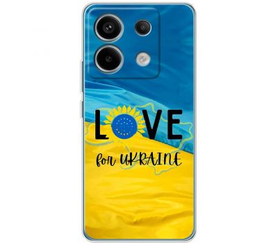 Чохол для Xiaomi Redmi Note 13 Pro 5G MixCase патріотичні love Ukraine