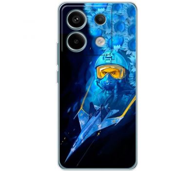 Чохол для Xiaomi Redmi Note 13 4G MixCase патріотичні ас і соняшники