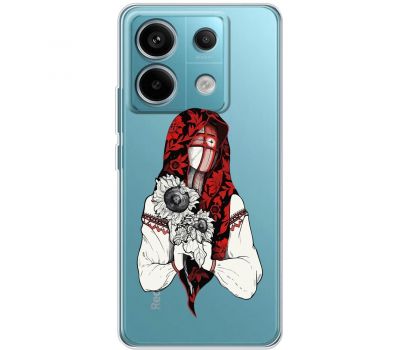 Чохол для Xiaomi Redmi Note 13 5G MixCase патріотичні сумна українка