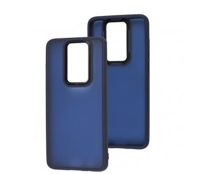 Чохол для Xiaomi Redmi Note 8 Pro Lyon Frosted navy blue