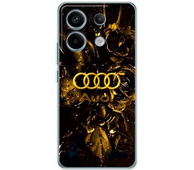 Чохол для Xiaomi Redmi Note 13 5G MixCase машини неон Audi лого