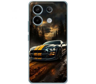 Чохол для Xiaomi Redmi Note 13 5G MixCase машини неон Ford Mustang