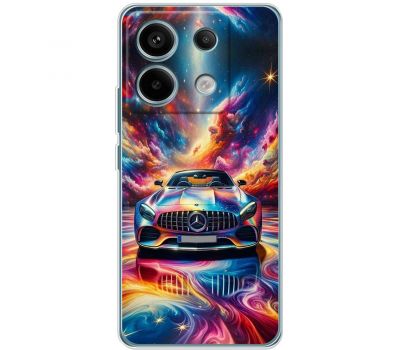 Чохол для Xiaomi Redmi Note 13 Pro 5G MixCase машини неон кольоровий мікс