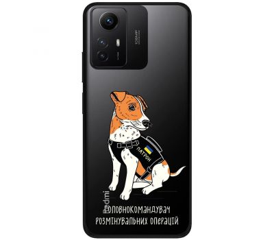 Чохол для Xiaomi Redmi Note 12S MixCase патріотичні головнокомандувач патрон