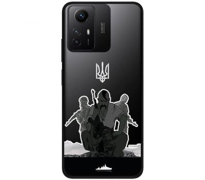 Чохол для Xiaomi Redmi Note 12S MixCase патріотичні козак з автоматом