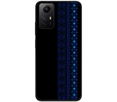 Чохол для Xiaomi Redmi Note 12S MixCase патріотичні синій колір вишиванки