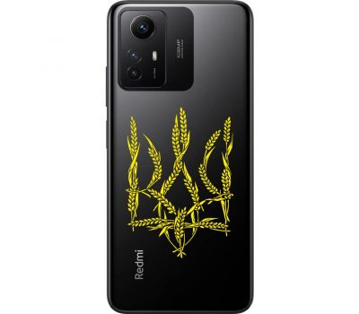 Чохол для Xiaomi Redmi Note 12S MixCase патріотичні герб з колосків