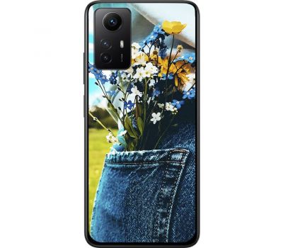 Чохол для Xiaomi Redmi Note 12S MixCase патріотичні квіти України