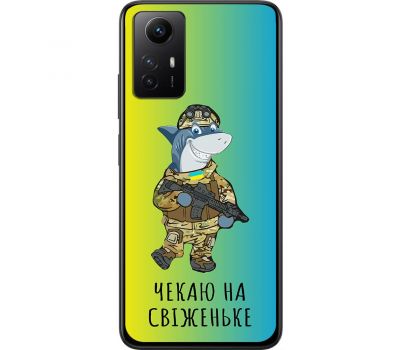Чохол для Xiaomi Redmi Note 12S MixCase мультики shark from Ukraine