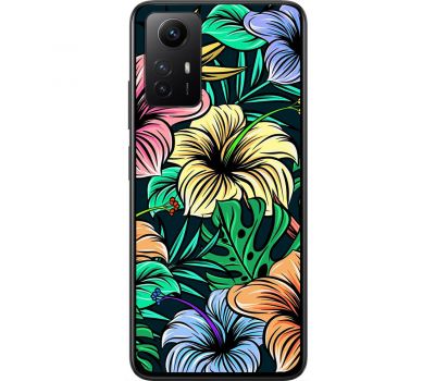 Чохол для Xiaomi Redmi Note 12S MixCase квіти тропіки