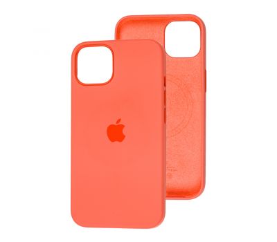 Чохол для iPhone 13 MagSafe Silicone Splash screen pink pomelo