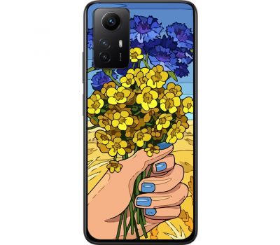 Чохол для Xiaomi Redmi Note 12S MixCase патротичні квіти