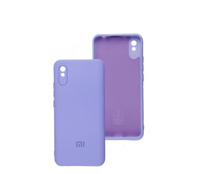 Чохол для Xiaomi Redmi 9A Silicone Full camera dasheen