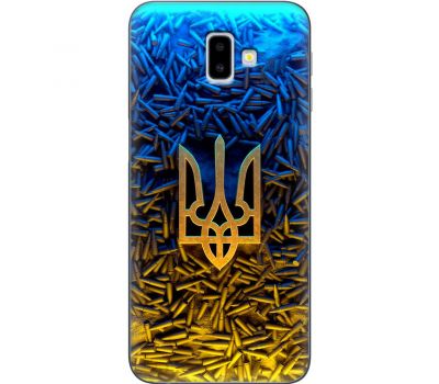 Чохол для Samsung Galaxy J6+ 2018 (J610) MixCase патріотичні Тризум серед куль