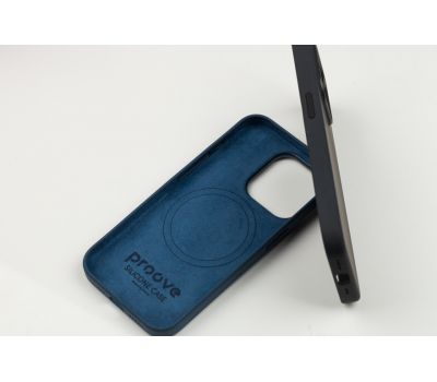 Чохол для iPhone 15 Pro Proove Silicone with MagSafe storm blue 3495422