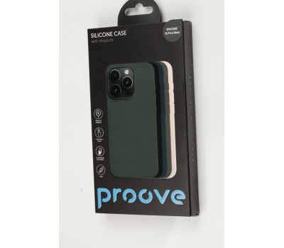 Чохол для iPhone 15 Pro Proove Silicone with MagSafe storm blue 3495423