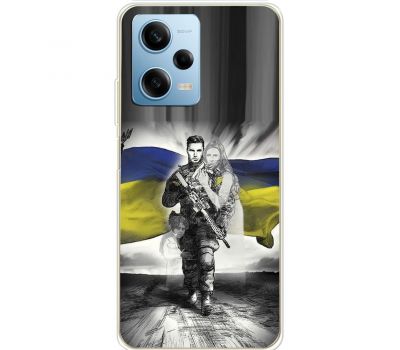 Чохол для Xiaomi Redmi Note 12 Pro 5G MixCase патріотичні боєць