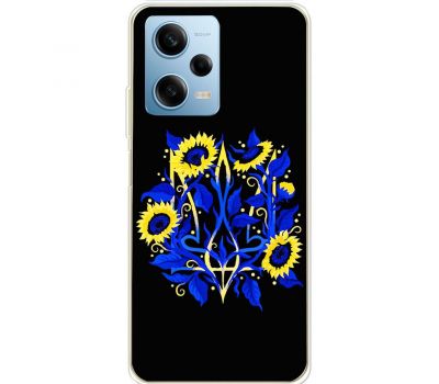 Чохол для Xiaomi Redmi Note 12 Pro 5G MixCase патріотичні герб соняшники