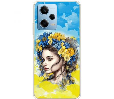 Чохол для Xiaomi Redmi Note 12 Pro 5G MixCase патріотичні українка