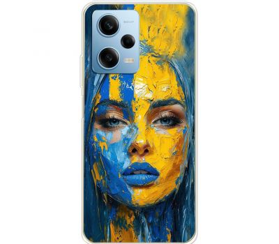 Чохол для Xiaomi Redmi Note 12 Pro 5G MixCase патріотичні обличчя олією