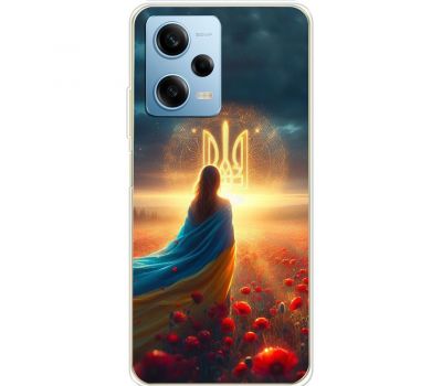 Чохол для Xiaomi Redmi Note 12 Pro 5G MixCase патріотичні поле маків