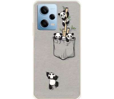 Чохол для Xiaomi Redmi Note 12 Pro 5G MixCase мультики small panda