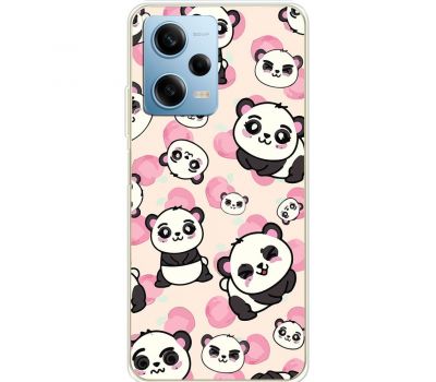 Чохол для Xiaomi Redmi Note 12 Pro 5G MixCase мультики panda love