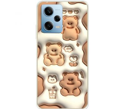 Чохол для Xiaomi Redmi Note 12 Pro 5G MixCase мультики bears