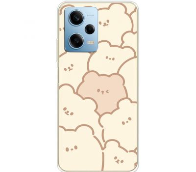 Чохол для Xiaomi Redmi Note 12 Pro 5G MixCase мультики cute bears