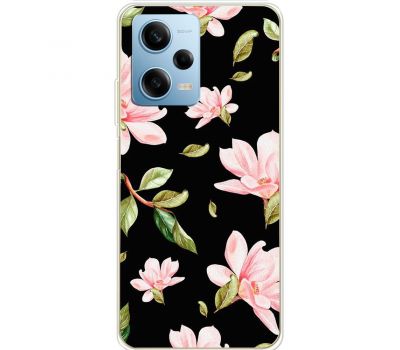 Чохол для Xiaomi Redmi Note 12 Pro 5G MixCase квіти рожеві квіти