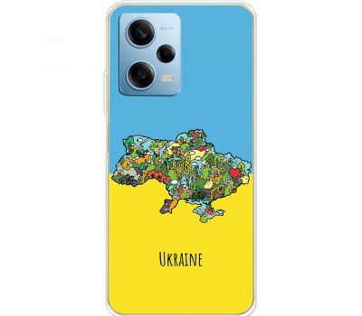 Чохол для Xiaomi Redmi Note 12 Pro 5G MixCase патротичні Ukraine