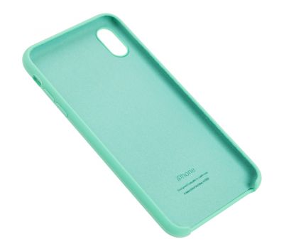 Чохол silicone для iPhone Xs Max case spearmint 3495469