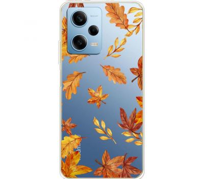Чохол для Xiaomi Redmi Note 12 Pro 5G MixCase осінь осінні листочки