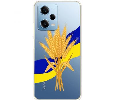 Чохол для Xiaomi Redmi Note 12 Pro 5G MixCase патріотичні пшениця з України