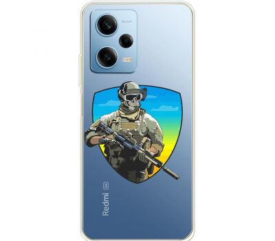 Чохол для Xiaomi Redmi Note 12 Pro 5G MixCase патріотичні шеврон