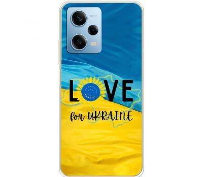 Чохол для Xiaomi Redmi Note 12 Pro 5G MixCase патріотичні love Ukraine
