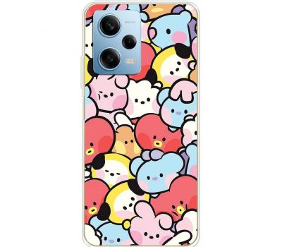 Чохол для Xiaomi Redmi Note 12 Pro 5G MixCase мультики bears mix