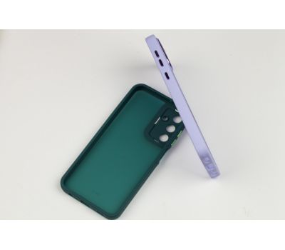 Чохол для Xiaomi Redmi 13C / Poco C65 Luxury Metal Lens зелений 3496805