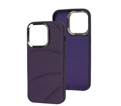 Чохол для iPhone 14 Pro Soft Puffer violet