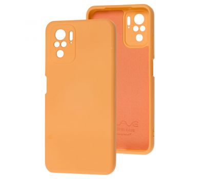 Чохол для Xiaomi Redmi Note 10 / 10s Wave camera colorful peach