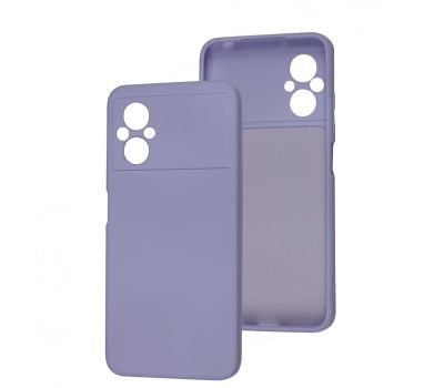 Чохол для Xiaomi Poco M5 Wave camera colorful light purple