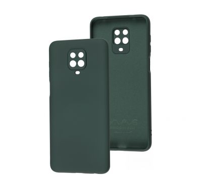 Чохол для Xiaomi Redmi Note 9s / 9 Pro Wave camera colorful forest green
