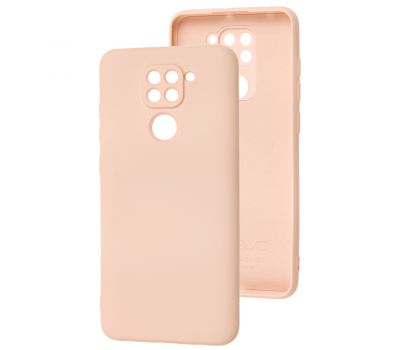 Чохол для Xiaomi Redmi Note 9 Wave camera colorful  pink sand