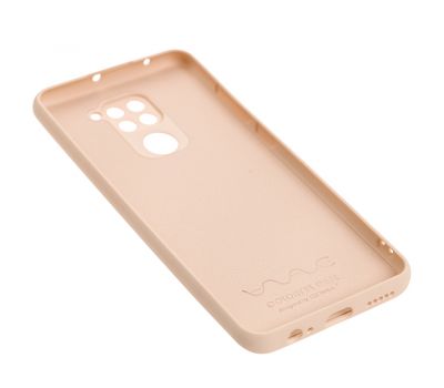 Чохол для Xiaomi Redmi Note 9 Wave camera colorful  pink sand 3498373