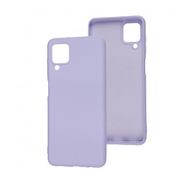 Чохол для Samsung Galaxy A12 (A125) Wave colorful light purple