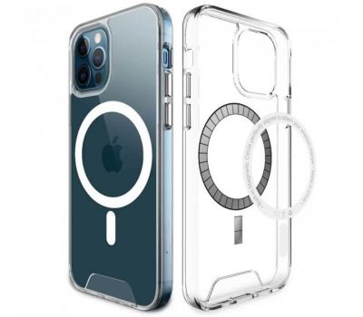 Чохол для iPhone 12 Pro Max MagSafe Space case прозорий