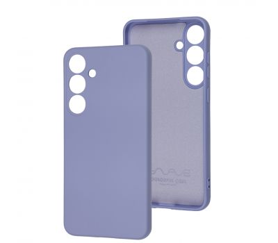 Чохол для Samsung Galaxy S24+ Wave camera colorful light purple