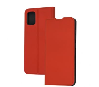 Чохол книжка Fibra для Samsung Galaxy A51 (A515) червоний