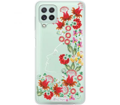 Чохол для Samsung Galaxy A22 (A225) / M32 (M325) MixCase квіти українська муза